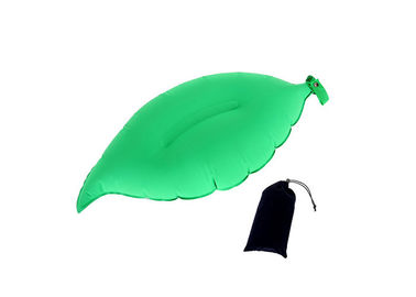 Зеленый раздувной материал пены памяти подушки перемещения с сумкой хранения поставщик