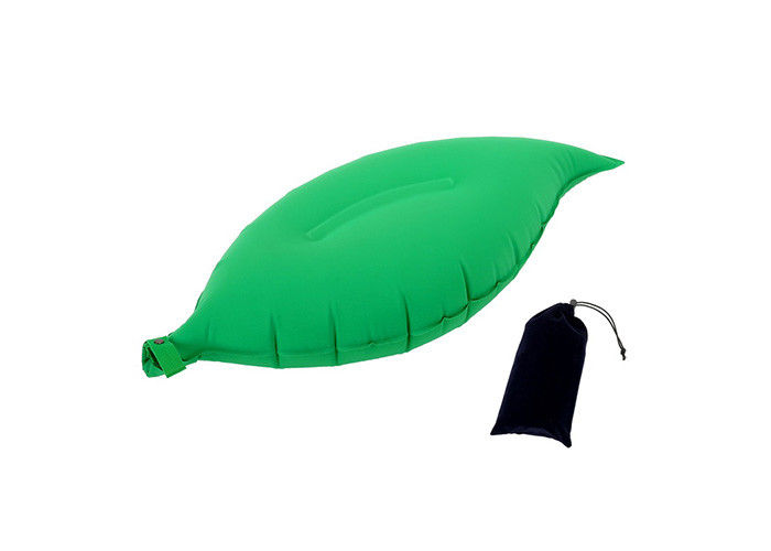 Перемещение спать раздувное Пиллов зеленые полиэстер формы лист/материал хлопка поставщик